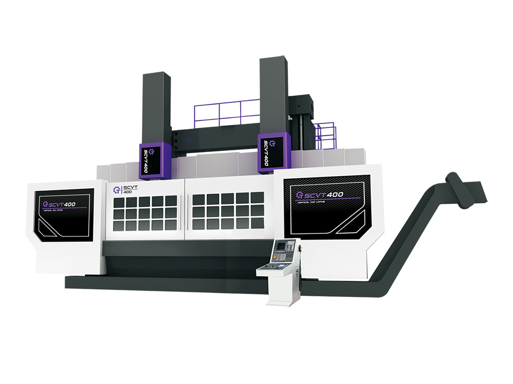 SCVT Double column CNC vertical lathe series  280、350、400